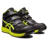 Safety work Winjob 3E [Asics Working] shoes, shoes, CP216, black/neon lime, 26.0 cm,
