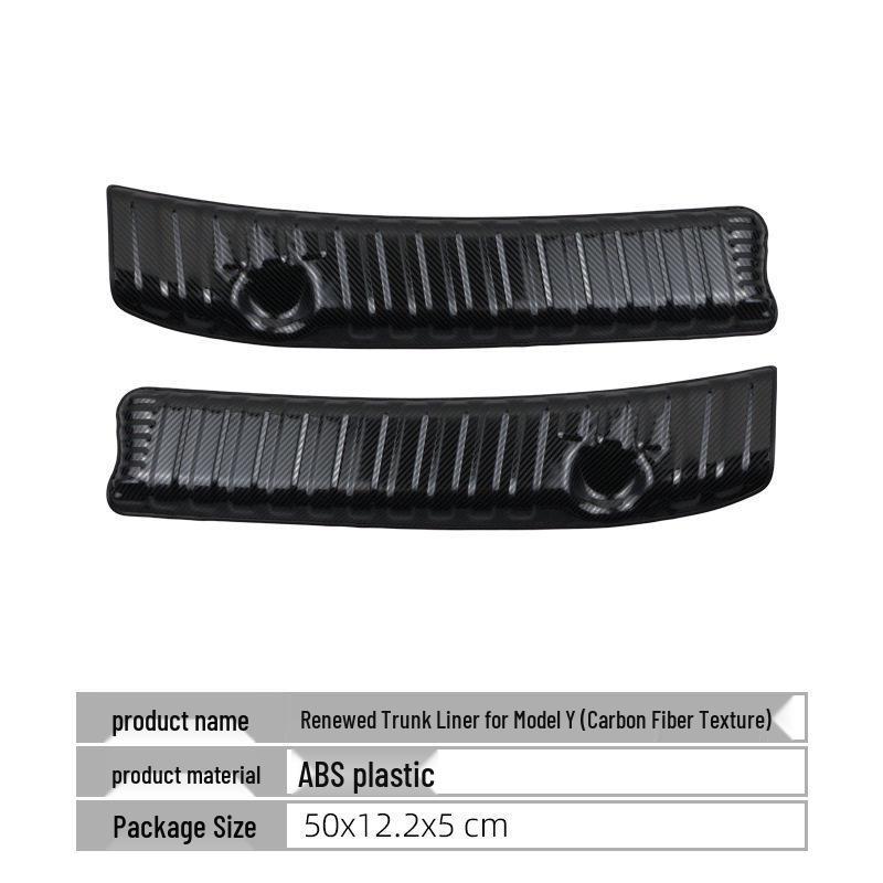 2025 Tesla Model Y Trunk Sill & Rear Bumper Protector Strip