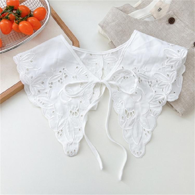 Chic Detachable Neckline Accessory Delicate Lace Spread Lapel Collar 8 Style Choices