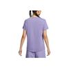 Nike Sportswear Essentials Comfortable Fashionable Versatile Solid Color Short Sleeve Regular T-Shirt Women T-Shirts Soft-Purple DX7907-527