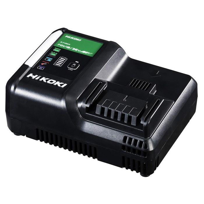 HiKOKI Rapid Charger, Slide Type Lithium-Ion Battery 14.4V-18V Compatible, USB Charging Port, Ultra-Fast Charging, Low Noise, UC18YDL2,