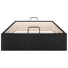 Ottoman Bed Without Mattress Black 90x200 cm Fabric