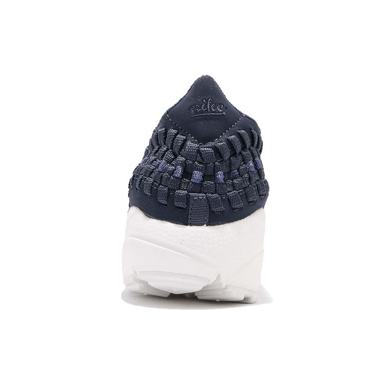 Nike Footscape Woven Comfortable Shock Absorbing Slip Resistant Durable Low Top Lifestyle Shoes Women sneakers Gray Blue 917698-400