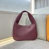 Large capacity high-end handwoven bag tote bag casual wide shoulder strap fashion commuting cross-border shoulder armpit bag