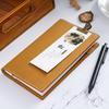 Nachfüllbares Leder A5/ B6 Slim/ A6 Notizbuch Journale Handgemachte Leder Tagebuchhülle mit 88 Blatt Papier für Schule Büro Schreiben