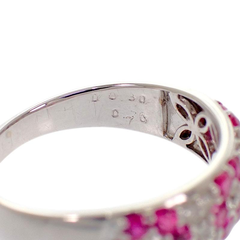 no brand  #15(JP Size) ring K18 white gold Women