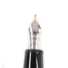 Great MONTBLANC Fountain Pen Meisterstück 145 Pix Classic Platinum Line Cap Type Used