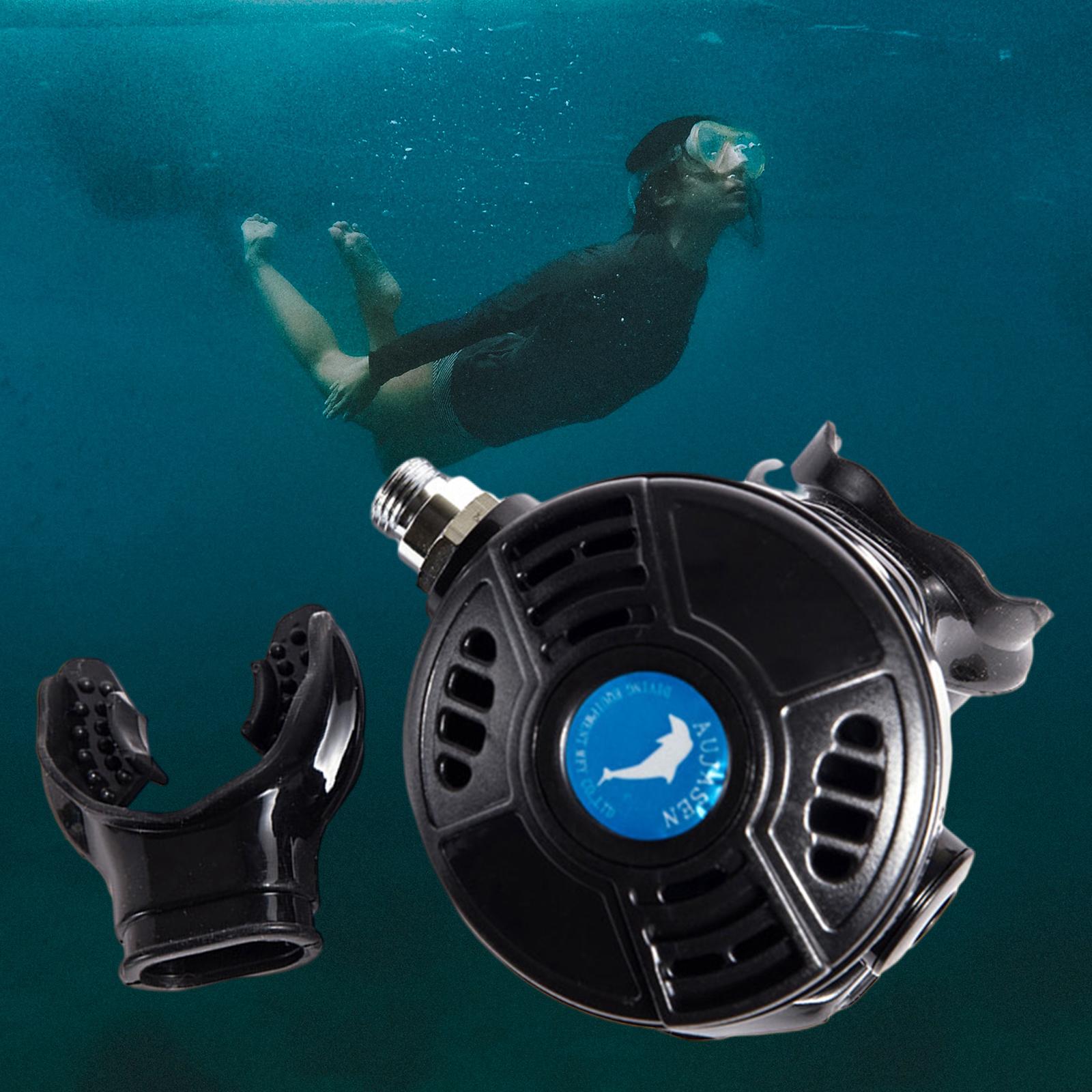 Durable Scuba Diving Second Stage Regulator Water Sports Dive Equipment Gear чёрный
