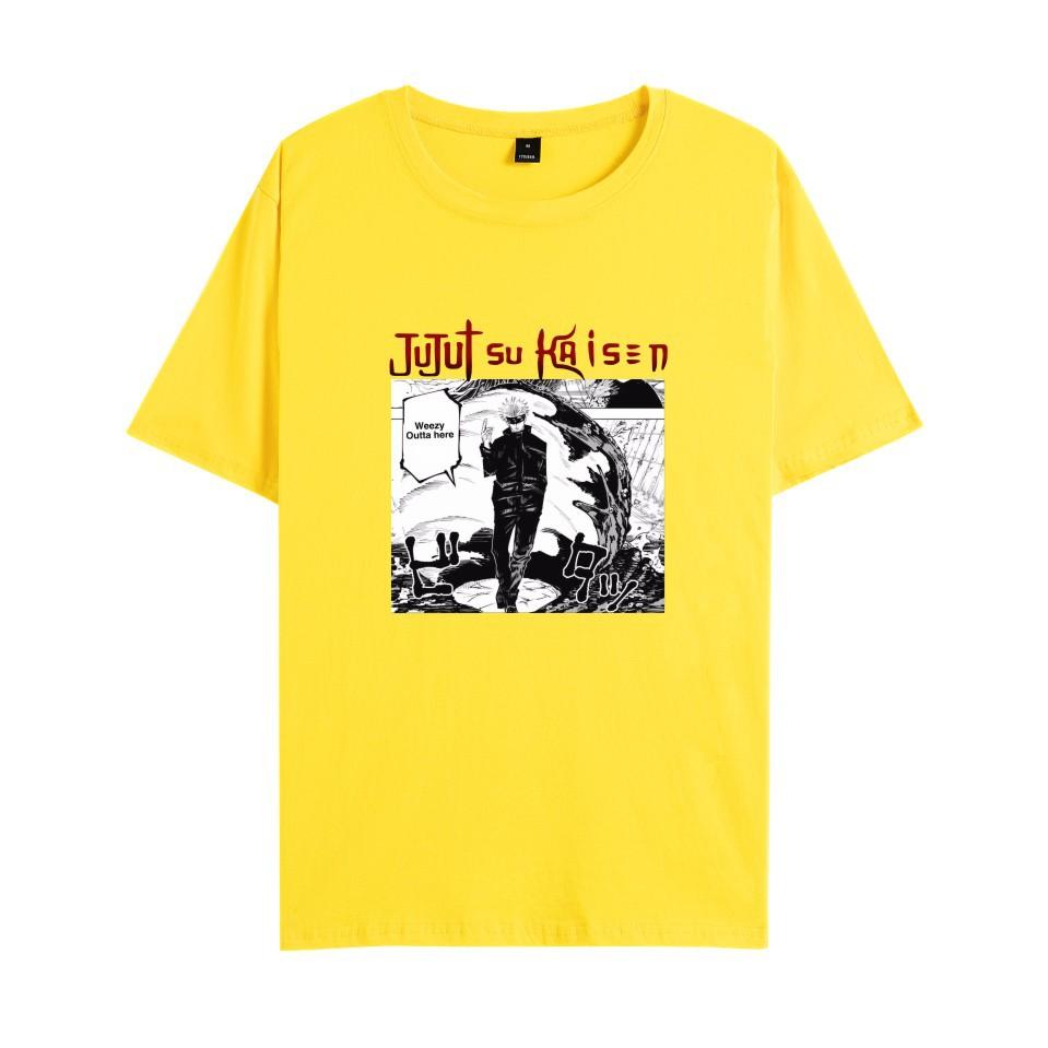 Jujutsu Kaisen T Shirt Men Short Sleeve Tee Streetwear Women T-shirt 2026 New Cartoon Clothes Tops