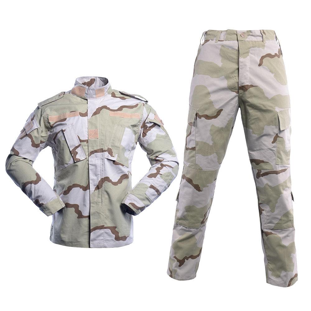 Fordan ACU second generation foreign camouflage kit + outdoor scratch resistant training clothing for camouflage enthusiasts
