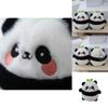 Adorable Plush Panda Keychain Cute Bear Toy With Soft Pearl Velvet Stuffing