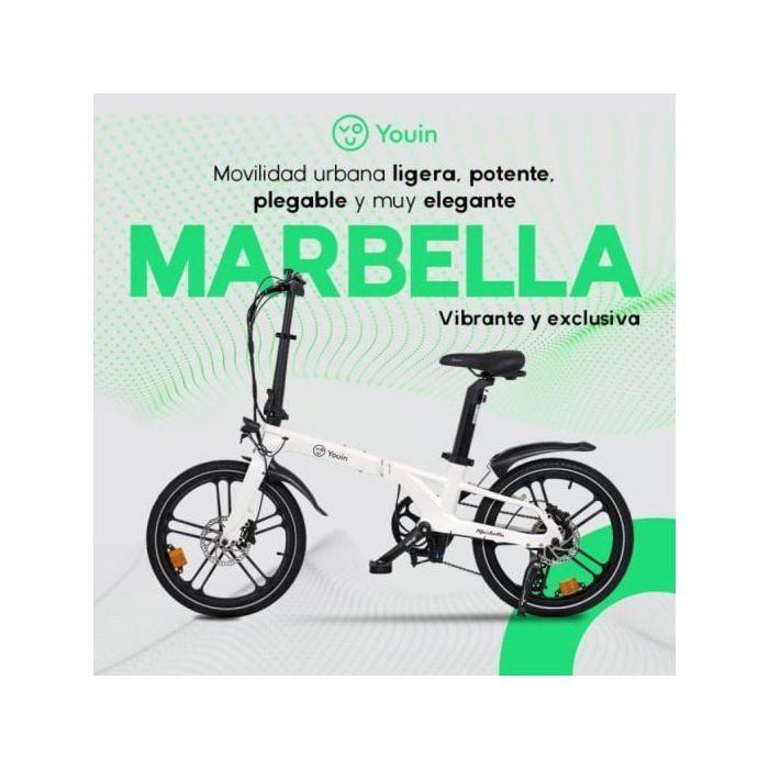 Elektrokolo YOUIN Marbella BK1350 250W 7V Skládací Vyjímatelná Baterie Hydraulické