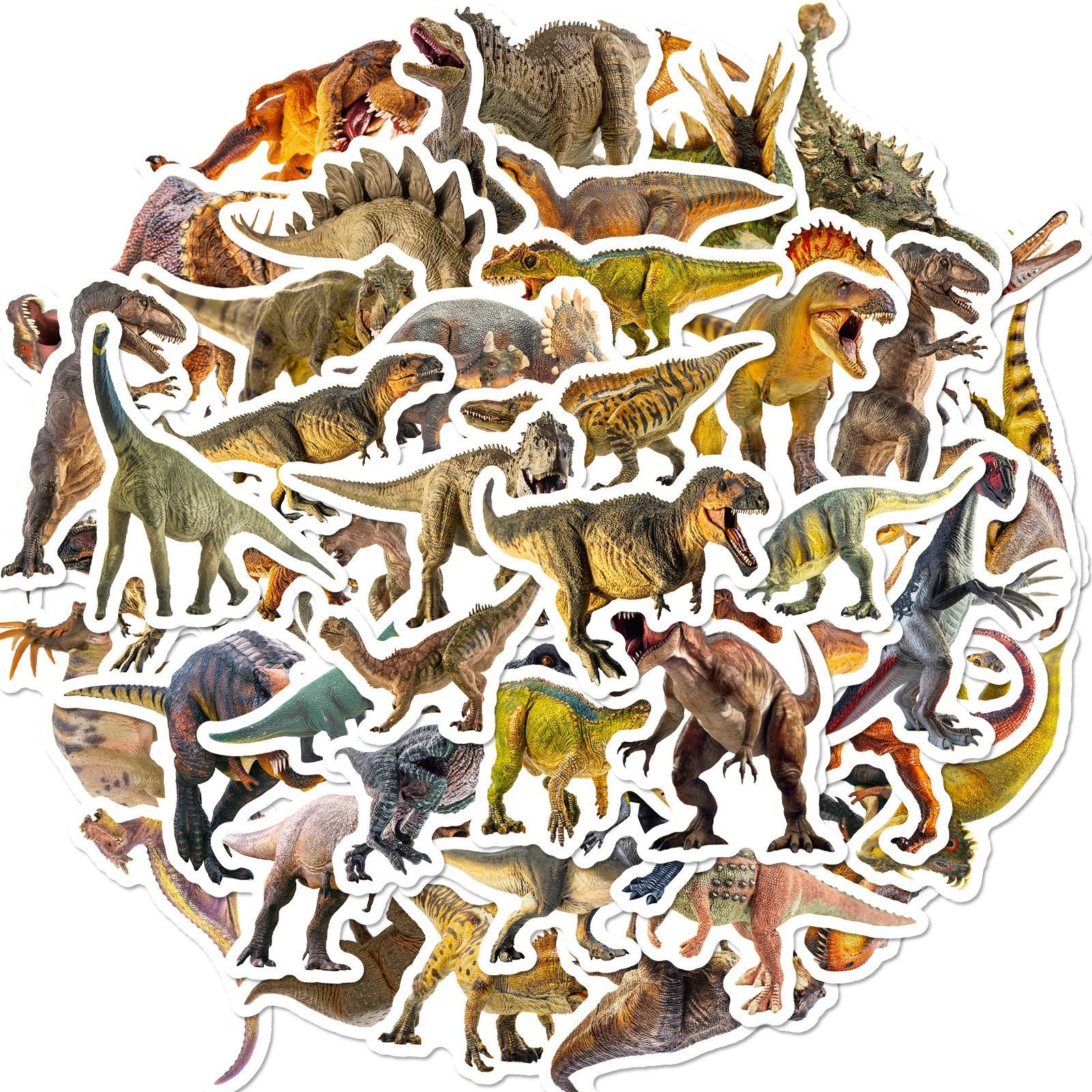 

50 Retro Dinosaur Stickers New Products Temu Jurassic Dinosaur Stickers Shein