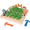 Little Rabbit Radish Pull Puzzle: Early Education, Memory Training, Interlocking Building Blocks Toy