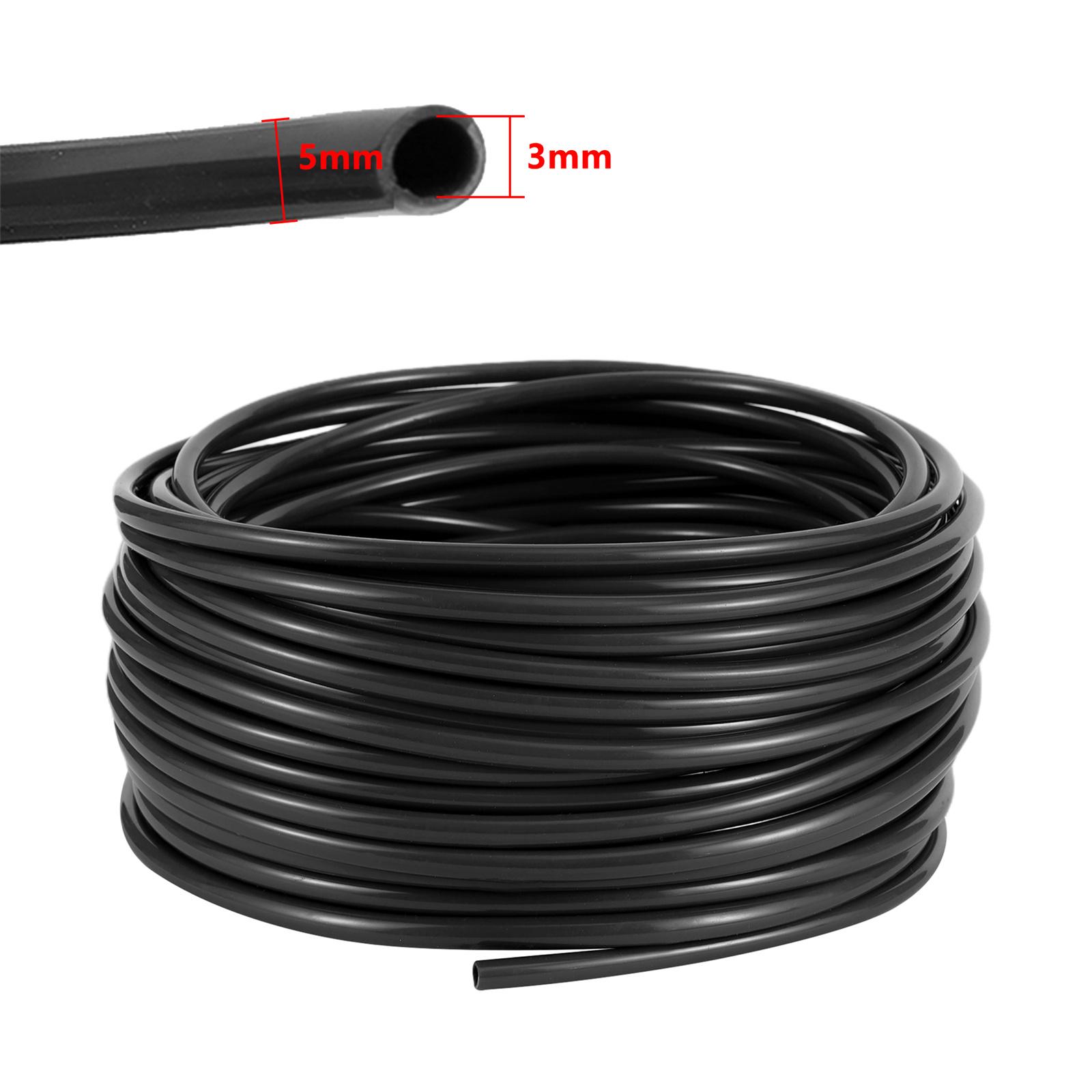

15m Garden Watering Hose PVC Micro Irrigation Pipe 3/5mm 4/7mm 8/11mm 12/16mm Greenhouse Bonsai Irrigation System Sprinkler Tube
