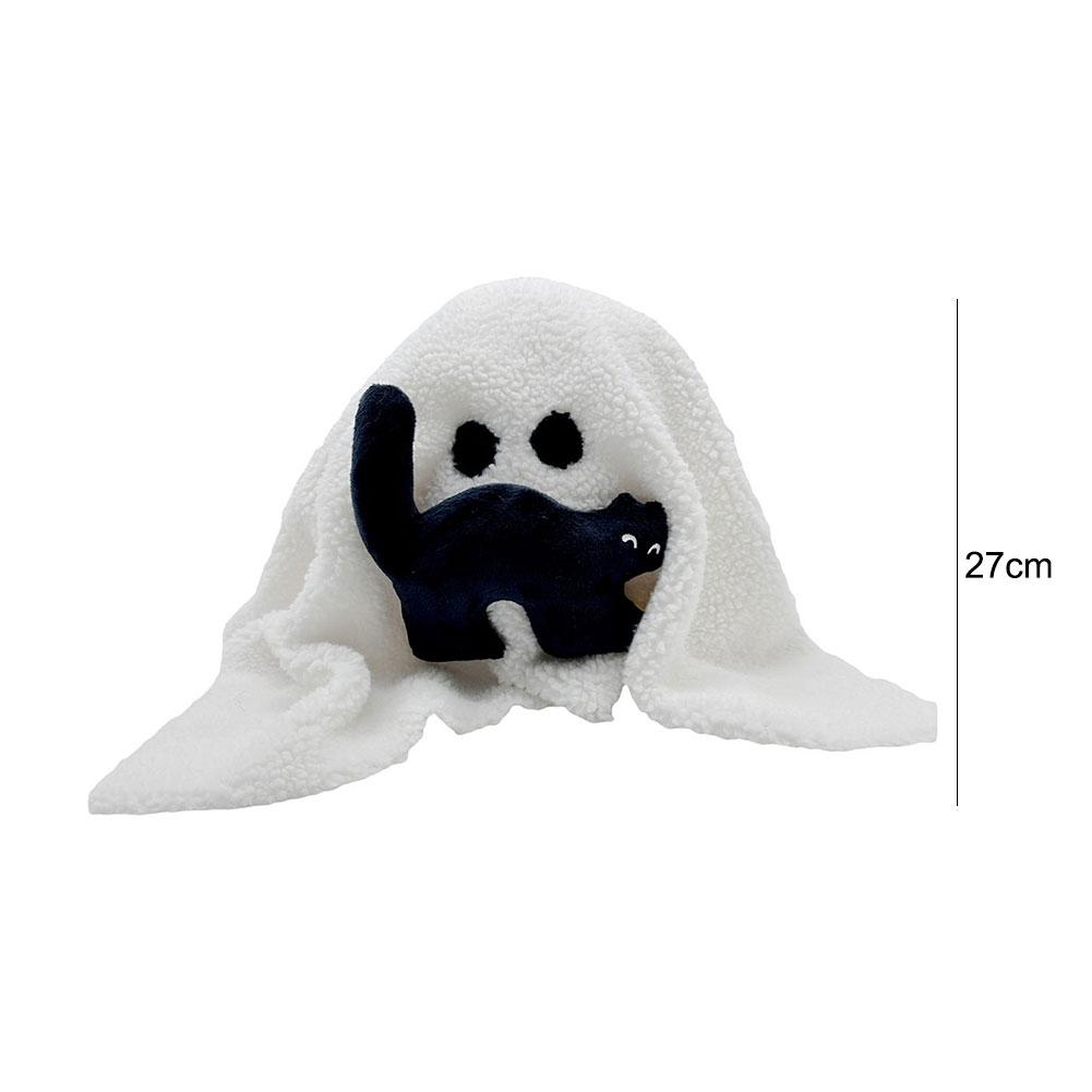 Halloween Stuffed Animal Plush Pillow Plush Throw Pillow Ghost Doll Holiday Ornaments Kids Boys Girls Birthday Gifts Holiday