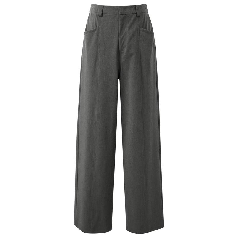 SanCai Damen Sommer Slim Straight-Leg Hose