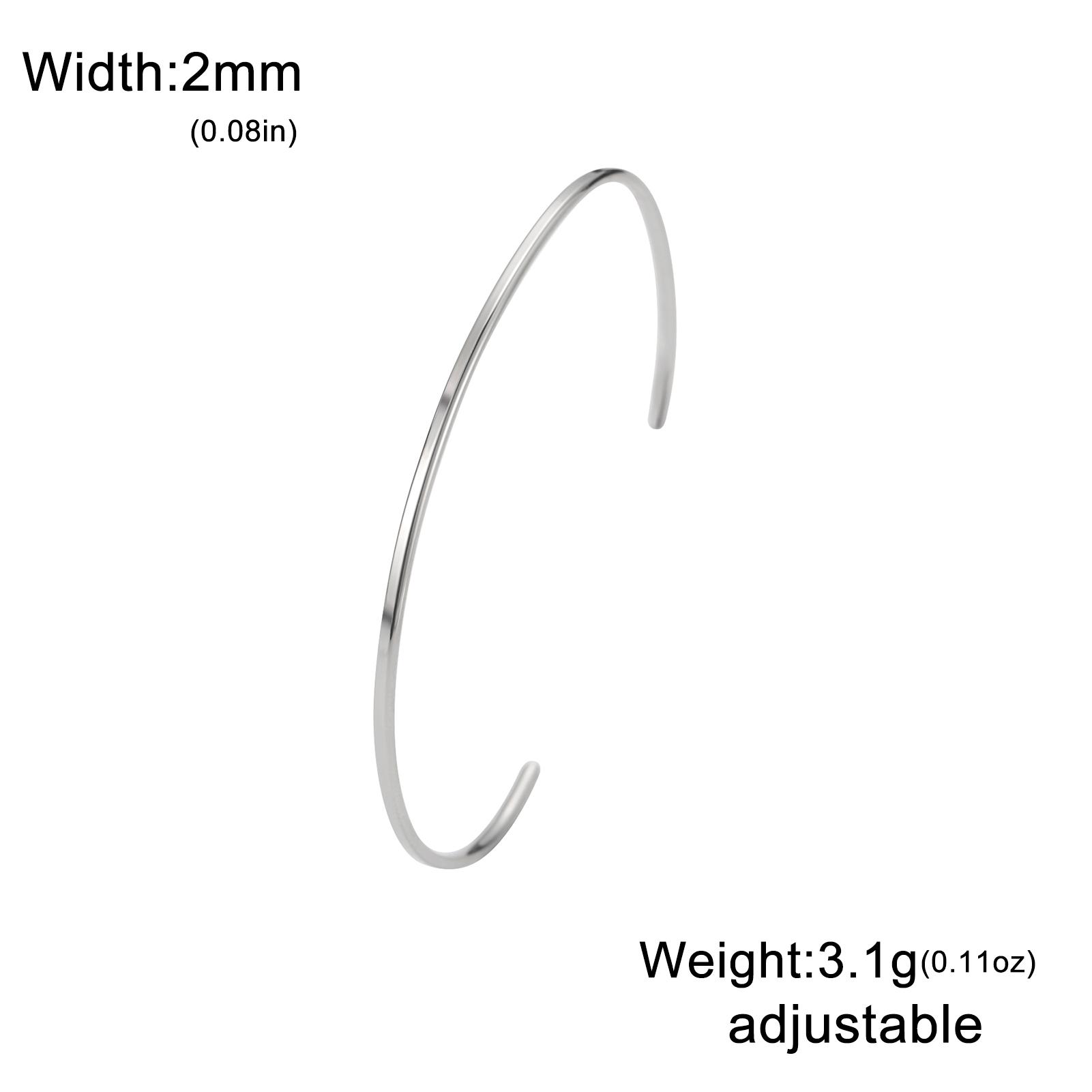 

Lemegeton Customized Name Bracelet Corrosion Engraved Text Logo Bangle Personalized Stainless Steel Jewelry Women Party Gifts