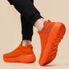 Original Men's Sneakers Breathable Socks Shoes Trainers for Men Women Slip-on Platform Casual Sneakers Men Blue