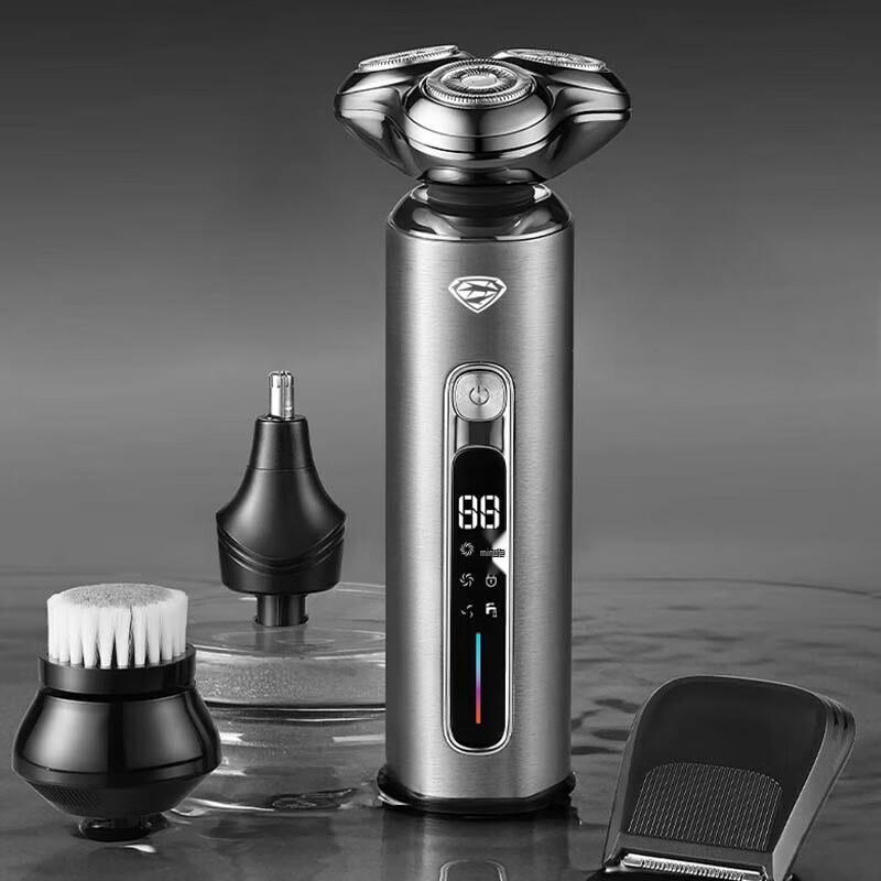 SID HS390 Men s Portable Rotary Electric Shaver CN plug (adapter included)