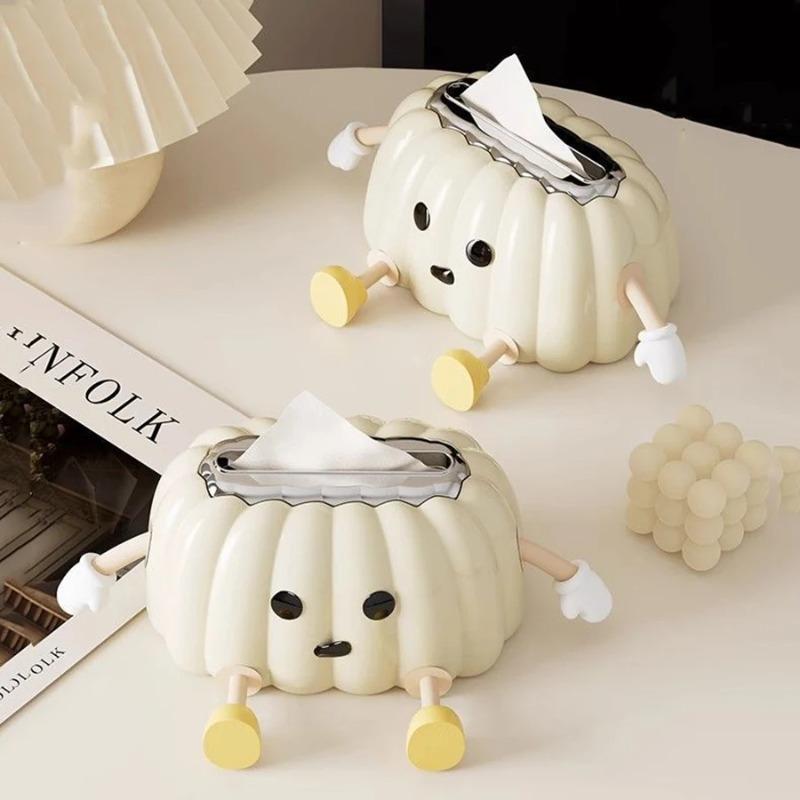 Tissue Box Living Room High-end Light Luxury Desktop High-end Art Table Decoration Creative High Appearance Paper Box
