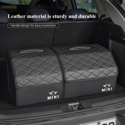 Caja Organizadora Plegable para Maletero de Coche Bolsa de Almacenamiento para Ordenar Accesorios Para BMW Mini Works Cooper F54 F55 F56 F57 F60 R50 R52 R53 R55