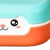 Children"s Cartoon Container 700ml Double Insulation Microwaveable Toddler Lunch Box for Picnic