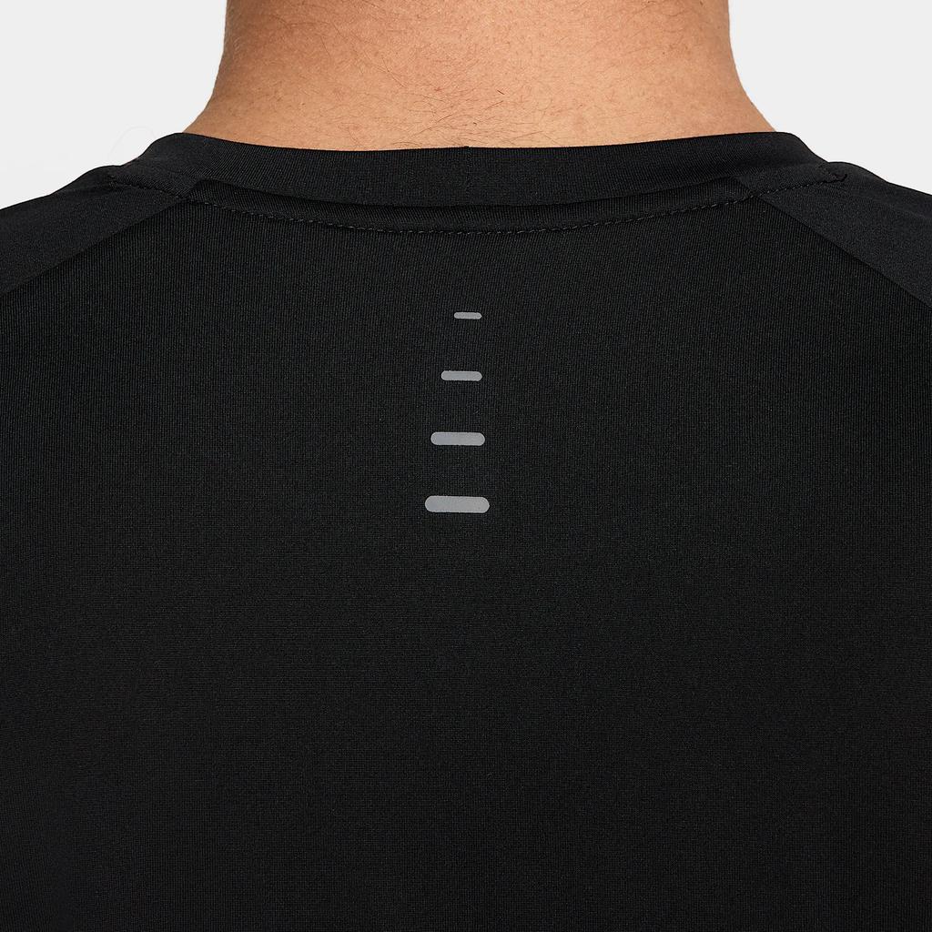 Nike Logo Printed Round Neck Raglan Short Sleeve Loose T-Shirt Men Tops Black HV5204-010