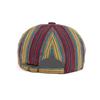 Retro Beret Women's Spring Autumn Thin Striped Forward Hat Men Sunshade Sun-Proof Painter Hat