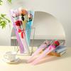 50Pcs Transparent Flower Packaging Bag Single Flower Bouquet Wrapper Party Supplies
