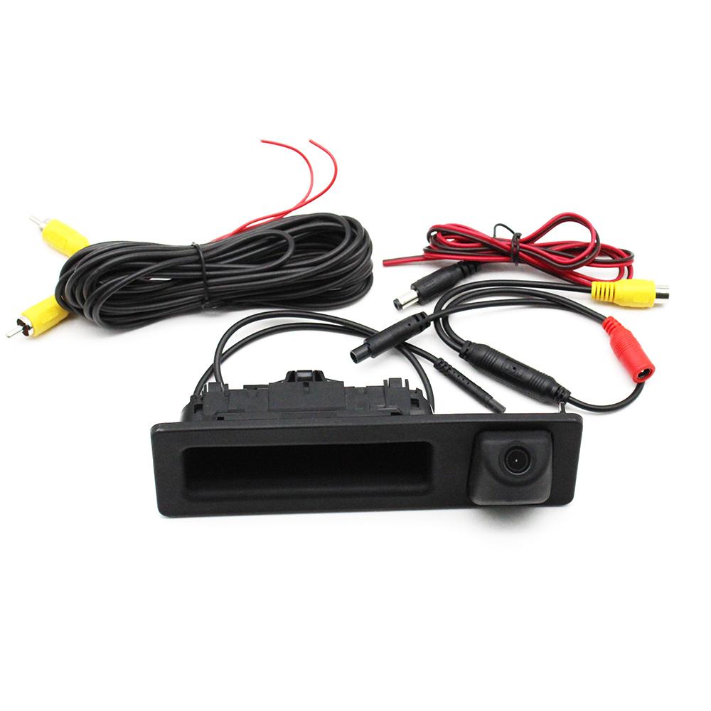 Car Trunk Lid Door Handle Switch with Backup Rear View Camera For BMW F20 F22 F30 F34 F36 F10 F01 F06 F48 F25 F26 F15 F16