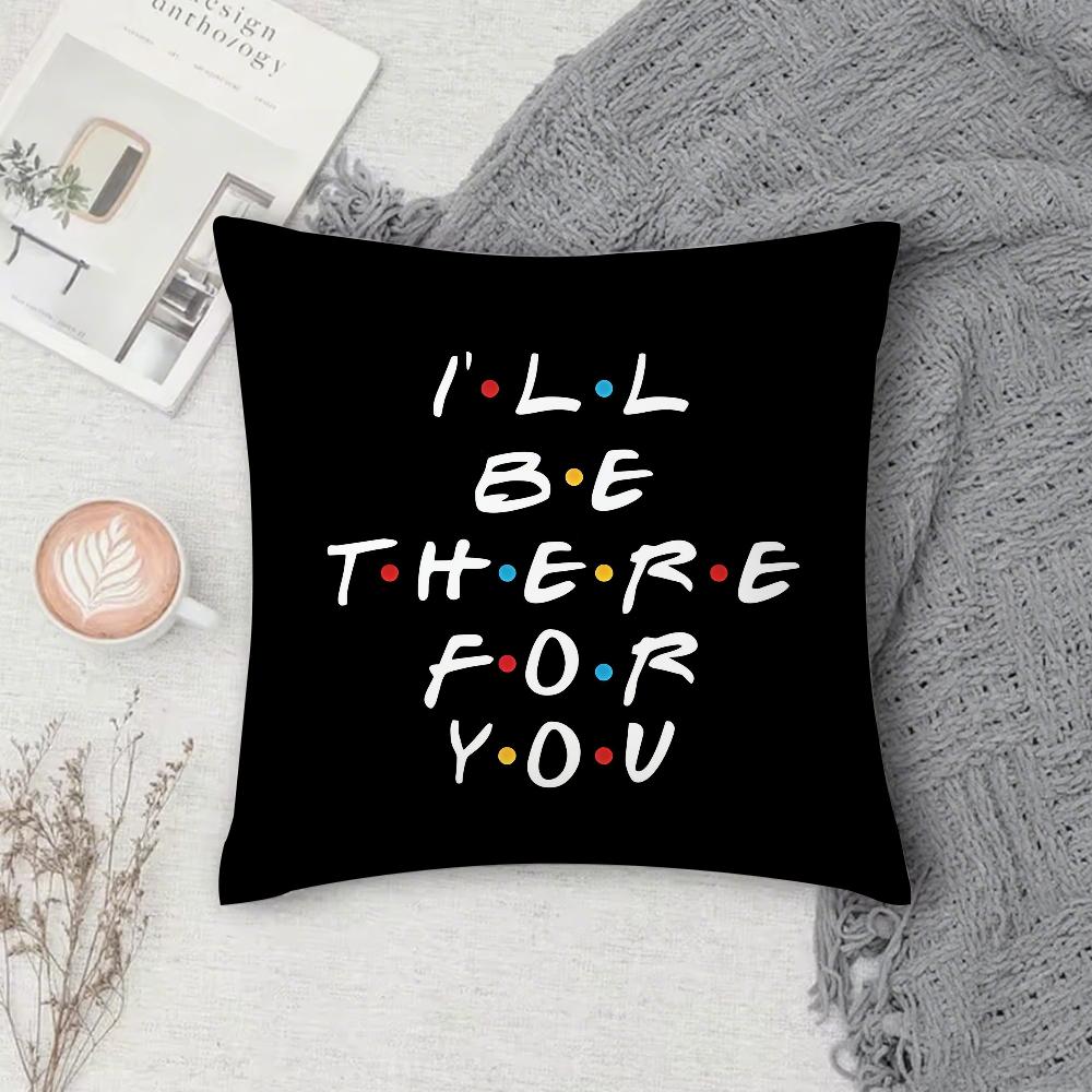 F-Friends Tv Matthew Perry Pillow Case Square Double-Sided Printing Short Plush Sofa Cushion Cover Pillow