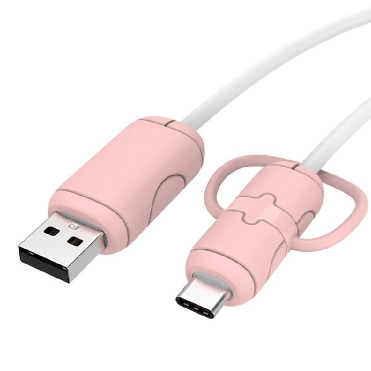 1PC Cable Protector Soft Silicone Cover for Phone USB Charging Cable Protector