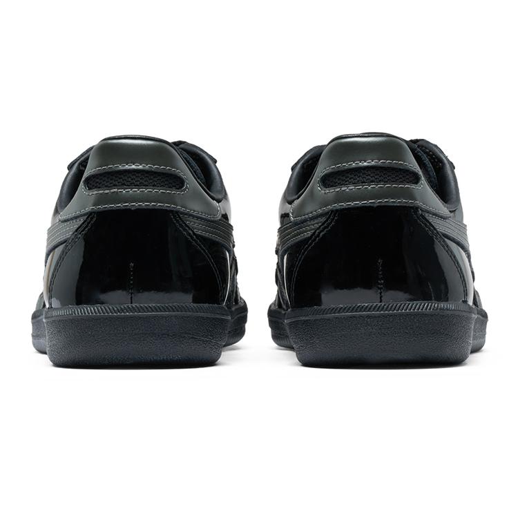 ONITSUKA TIGER Tokuten Fashion Všestranné Odolné Nízké Ležérní Boty Unisex tenisky Černá Šedá 1183C531-001