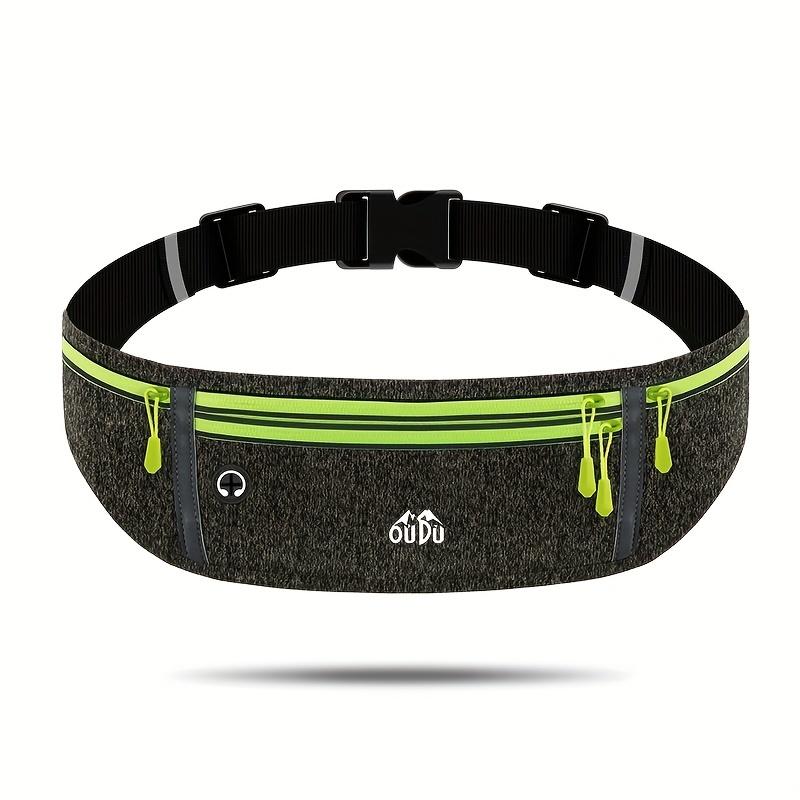 

Тонкий пояс для бега, поясная сумка, поясная сумка для пеших прогулок, езды на велосипеде, тренировок, светоотражающий беговой ремень, карманный ремень для бега, дорожный держатель для денег, держатель для телефона