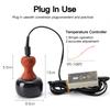Electric Energy Stone Back Massager for Relaxation Spa Heating Guasha Slimming Cellulite Massage Relax Muscles