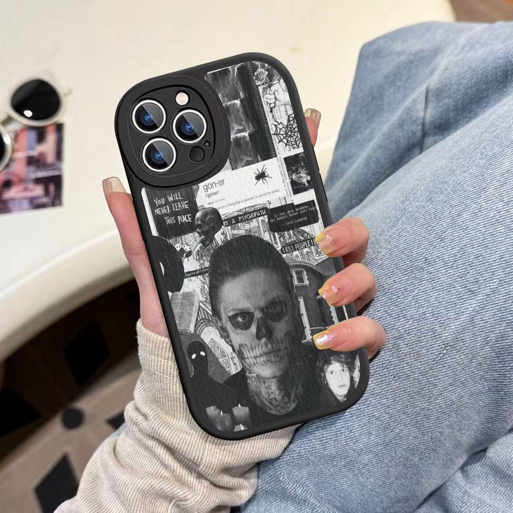 

American Actor Evan Peters Phone Case Hard Leather For IPhone 16 15 14 13 12 Mini 11 14 Pro Max Xs X Xr 7 8 Plus Fundas iPhone 14pro max