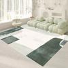 Light Luxury Home Carpet Living Room Decoration Green Carpets Modern Hall Sofa Area Rugs Bedroom Decor Bedside Large Floor Mat