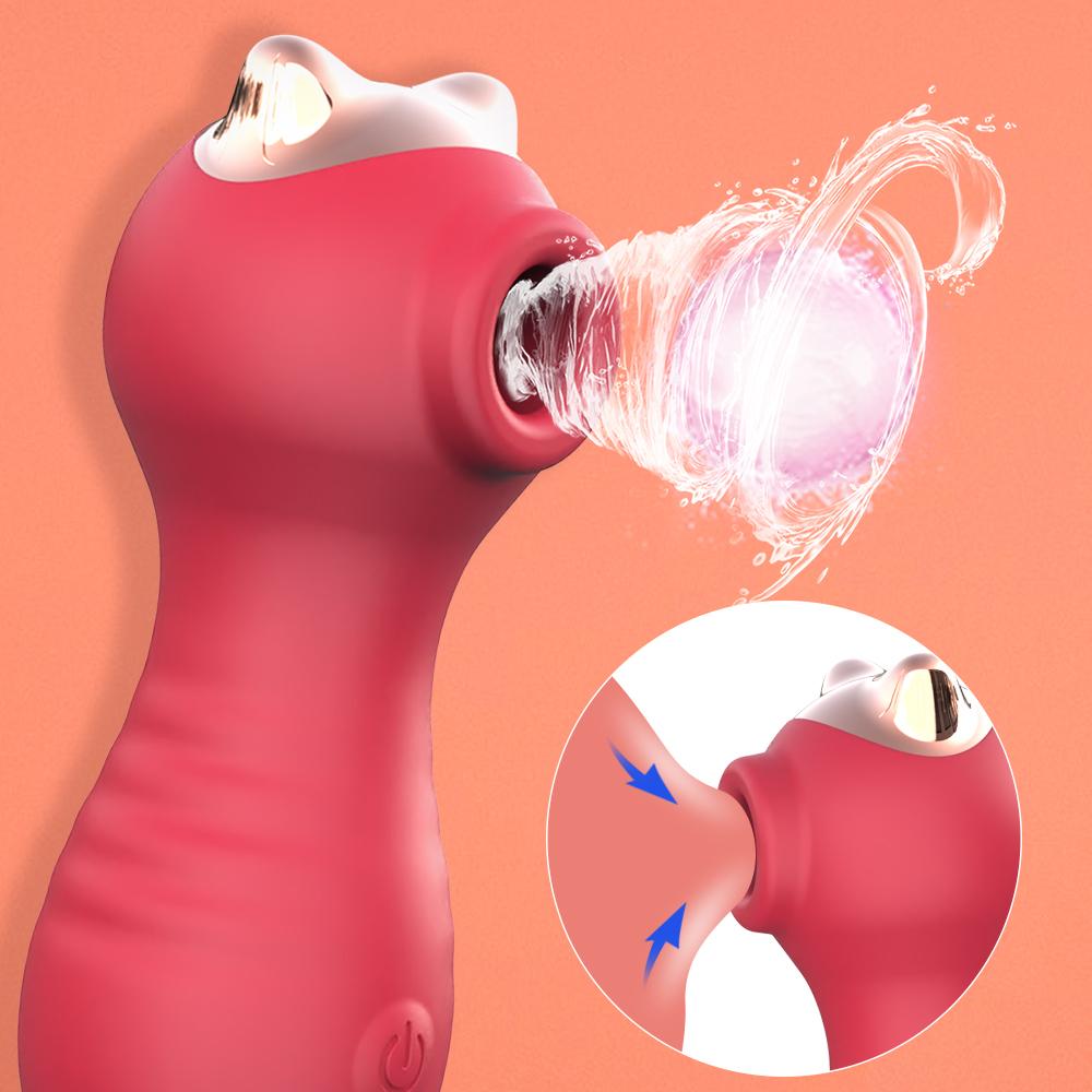 Powerful Clitoris Sucker Nipple Vibrator Female Vagina Sucking Vacuum Stimulator Tidal Masturbator Sex Toys for Women Adults 18