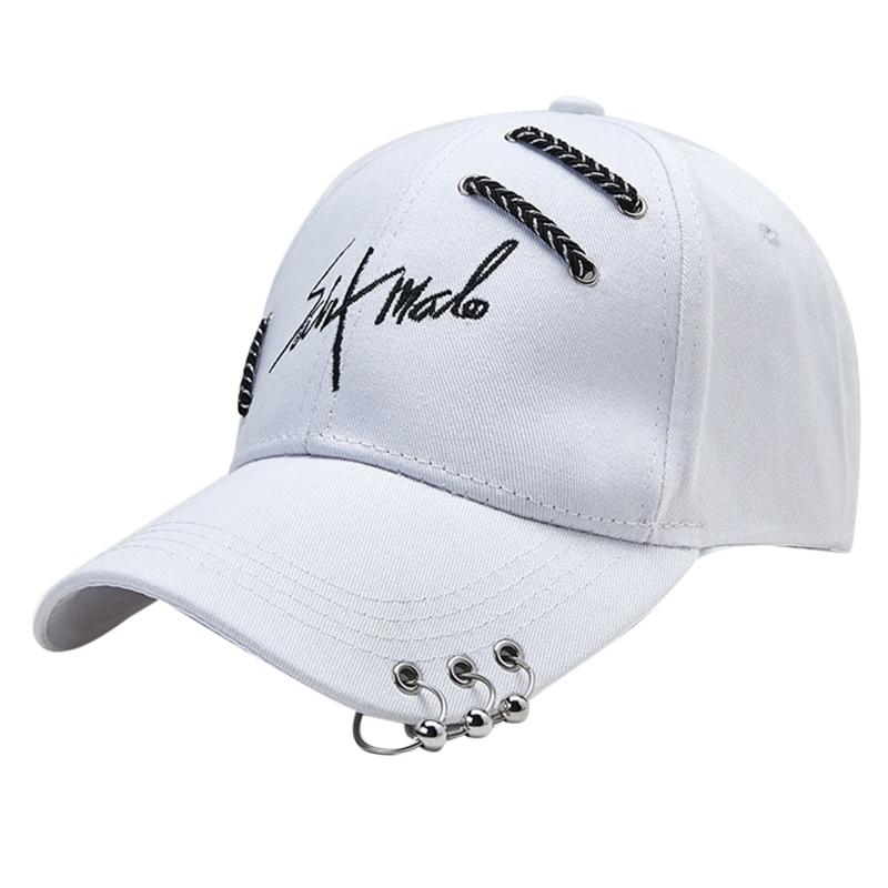 

Повседневная бейсболка с надписью, спортивная кепка, модная кепка с козырьком и кольцом, подходящая ко всему для активного отдыха, походов, езды, кемпинга, велоспорта белый