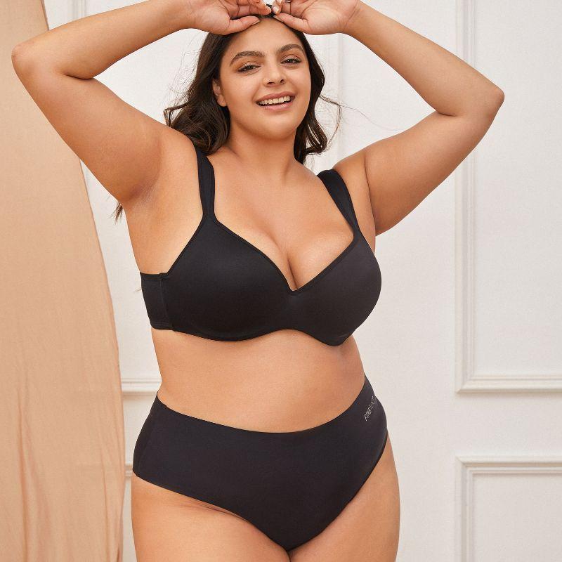 Women Oversize Bras  Underwear Plus Size Comfortable and Soft Lingerie