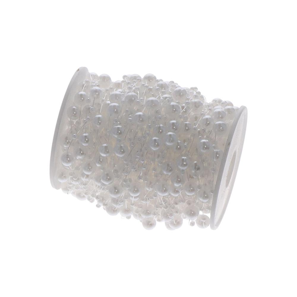 Multipurpose Fishing Line Pearls Irregular Beads Chain Pearls String  Wedding Party Decoration