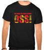 Gdr Ich War Als Kind Schon Ossi Logo Schwarzes T-Shirt 1261
