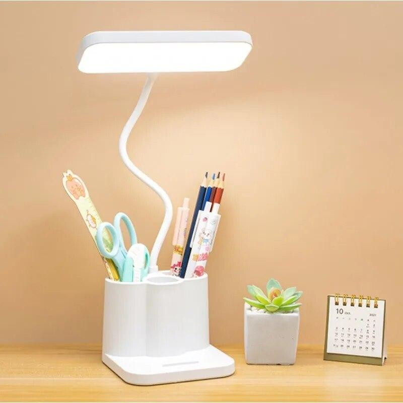 Led Augenschutz Schreibtisch Lampe Für Studium Schlafsaal Schreibtisch USB Powered Kleine Tisch Lampe Schlafzimmer Nachttisch Leselampe