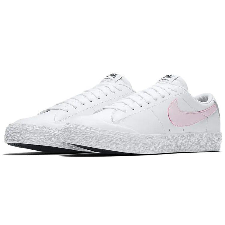 Nike Sb Blazer Zoom Low White Prism Pink 864348-160