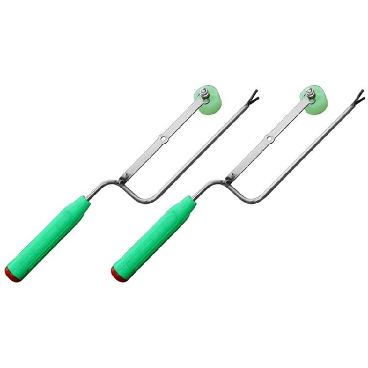 Pair Of Gardening Tools For Sweet Potato Seedling Cultivation Ergonomic Grip Reinforced Iron Structure Smooth Mobility