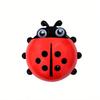 Seven star ladybug toothbrush holder for storing cute suction cups