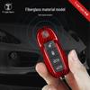 Real Carbon Fiber Key Shell for Cayenne, Macan, and Panamera by T-carbon