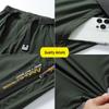Detachable Men's Quick-Dry Sports Pants – 2-in-1 Stretch Design for Spring & Summer