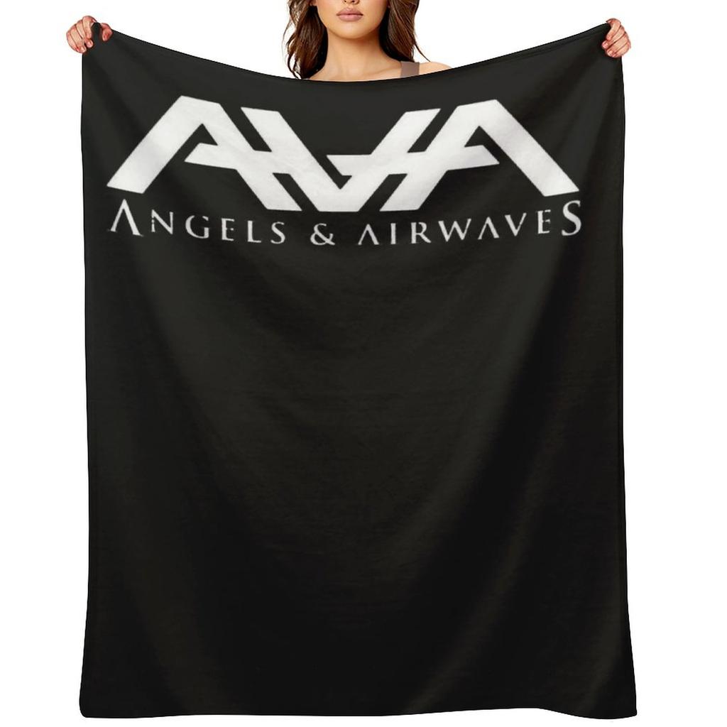 Angels And Airwaves Rock Band Throw Blanket Furrys Comforter Decoratives Retros Blankets